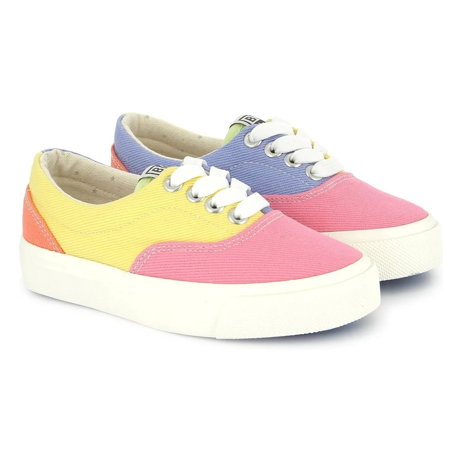 Bonton - Zapatillas de skate con cordones elásticos | Rosa caramelo