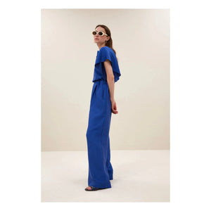 By Bar - Pantalón Gloss Celin | Azul real