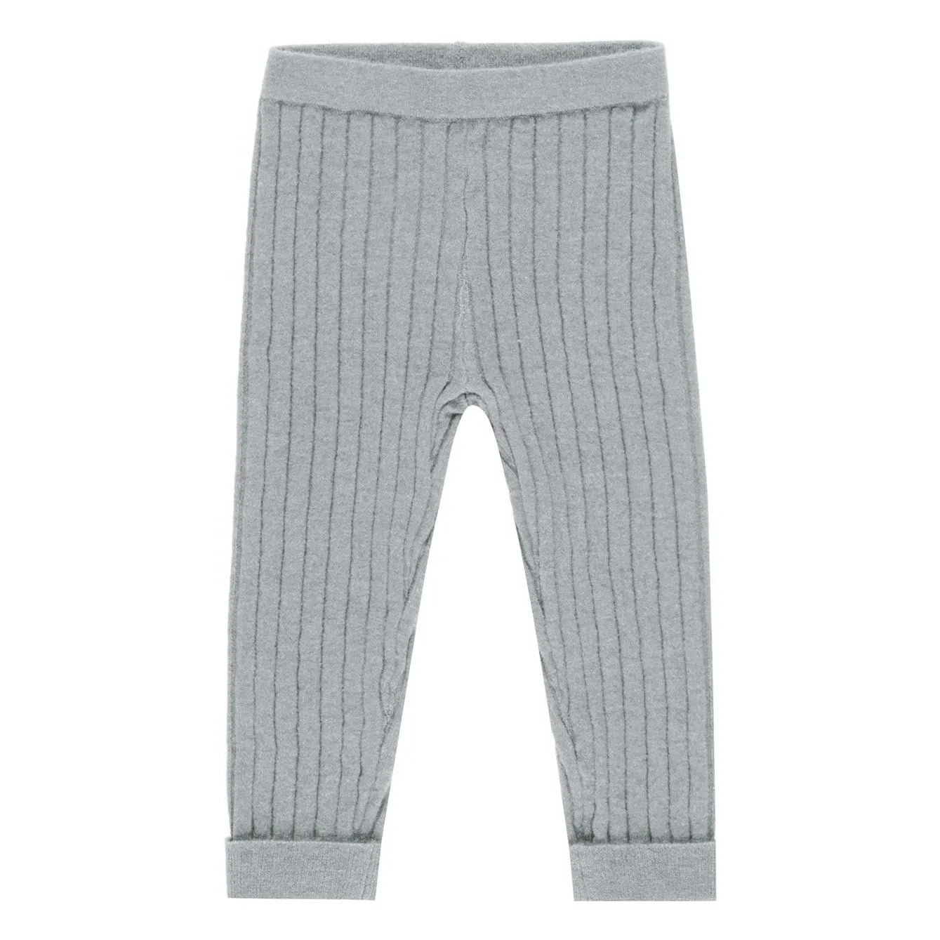 Rylee + Cru - Minileotard de canalé de malla | Gris azulado