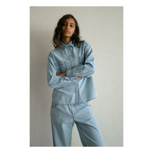 THEAVANT - Camisa de jean Love Light | Azul