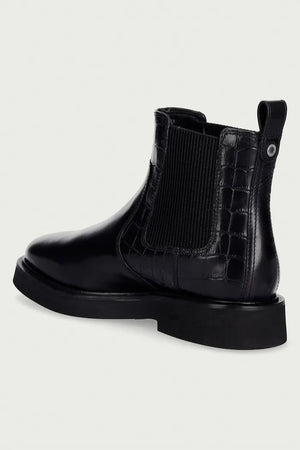 Botines Chelsea de cuero Barbour Delfina para mujer