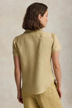 Camisa de lino Polo Ralph Lauren para mujer