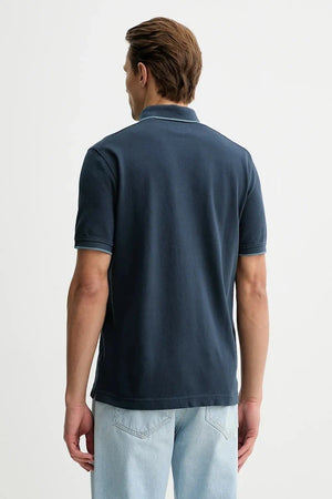 Camiseta de algodón con cuello Marc O'Polo