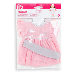 Corolle - Mi Corolle - Set de vestido y diadema | Rosa