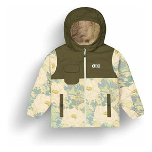 Picture - Chaqueta de esquí Fleurie de fibra reciclada Tormenta de nieve | Caqui