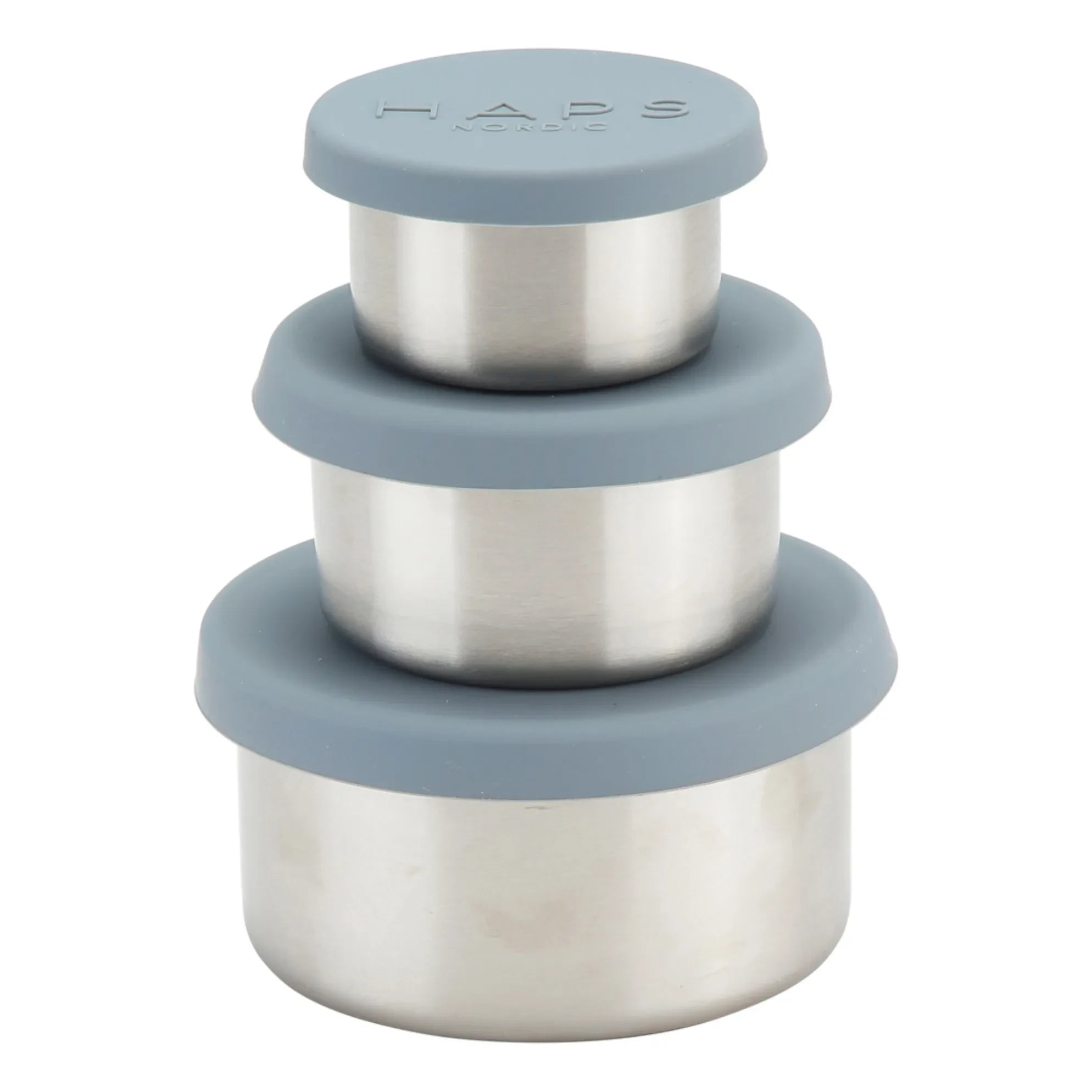 Haps Nordic - Cajas de acero M - Set de 3 | Azul
