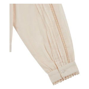 Emile et Ida - Blusa Vintage de Algodón | Crema
