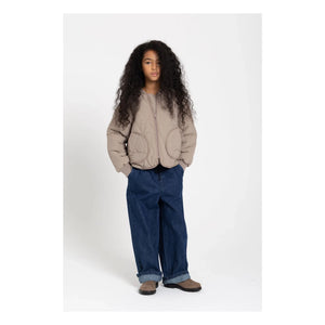Smallable Kid - Chaqueta Bomber Acolchada Wooly | Gris topo