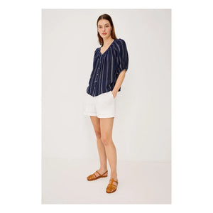 Rails - Blusa de rayas Rix | Azul marino