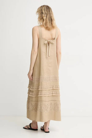 Vestido de verano de lino Weekend Max Mara