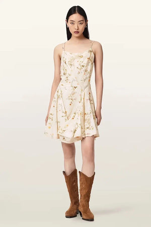 Vestido de verano de viscosa AllSaints CLAIRE