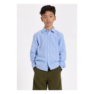 Smallable Kid - Camisa Zak Oxford | Azul claro