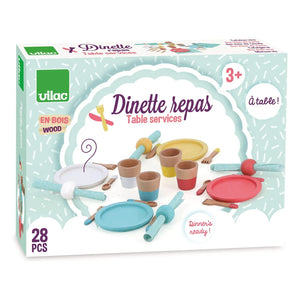 Vilac - Set de comida de madera