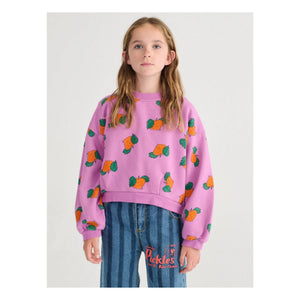 Bobo Choses - Sudadera Corta de Algodón Orgánico Morado