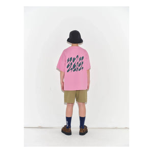 Main Story - Camiseta oversize de algodón orgánico | Rosa