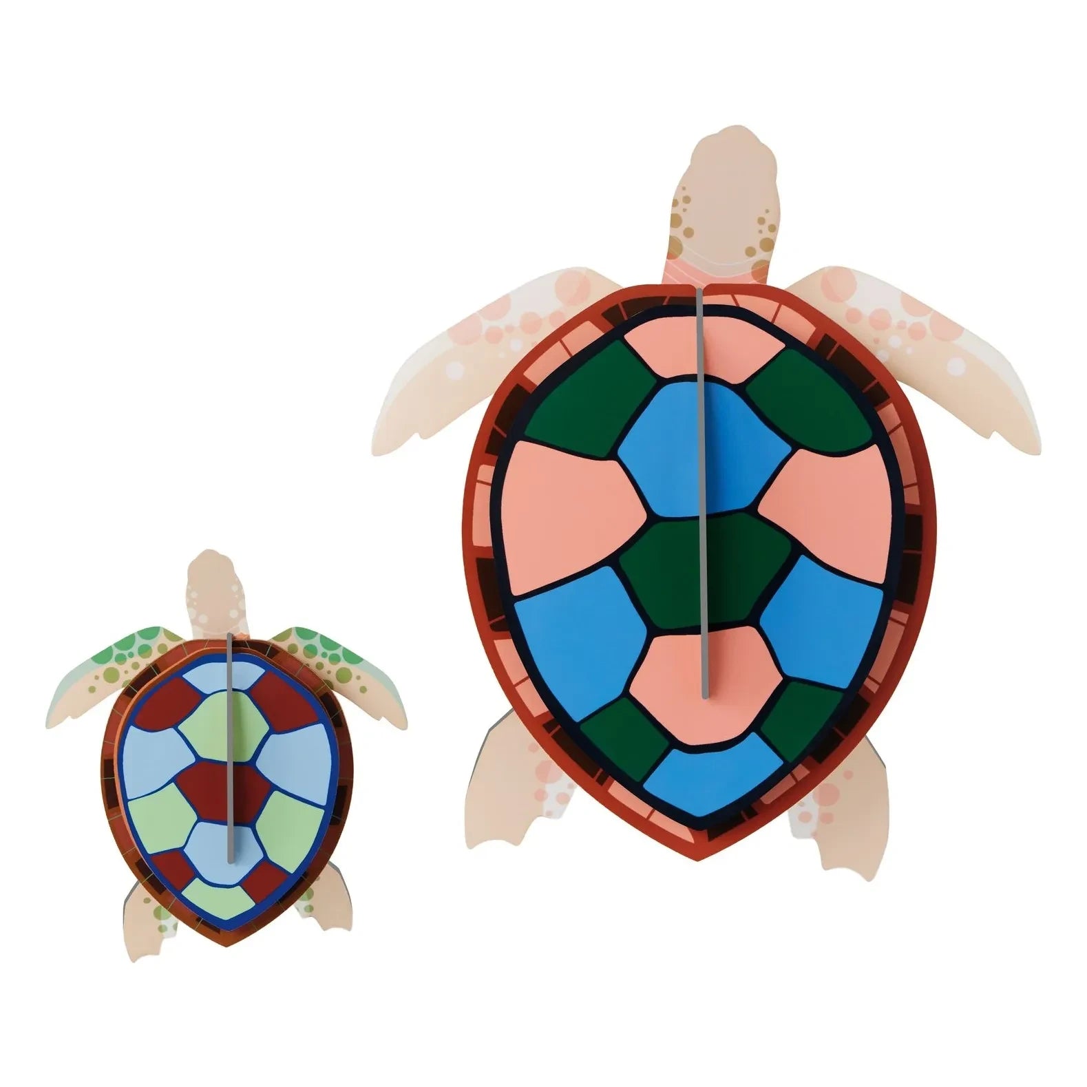 Studio Roof - Tortugas decorativas de pared - Set de 2