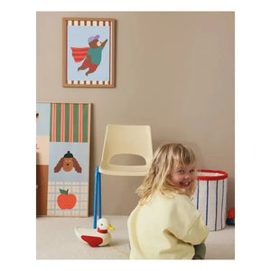 Ma petite vie - "Süper Kahraman" Poster | Açık mavi