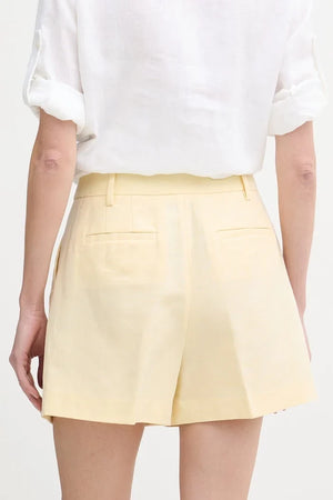 MICHAEL Michael Kors Shorts de mujer de lino