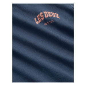 Les Deux - Camiseta de algodón orgánico Hoop | Azul