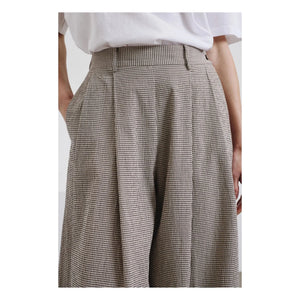 Pomandère - Pantalones de gabardina de algodón | Crema