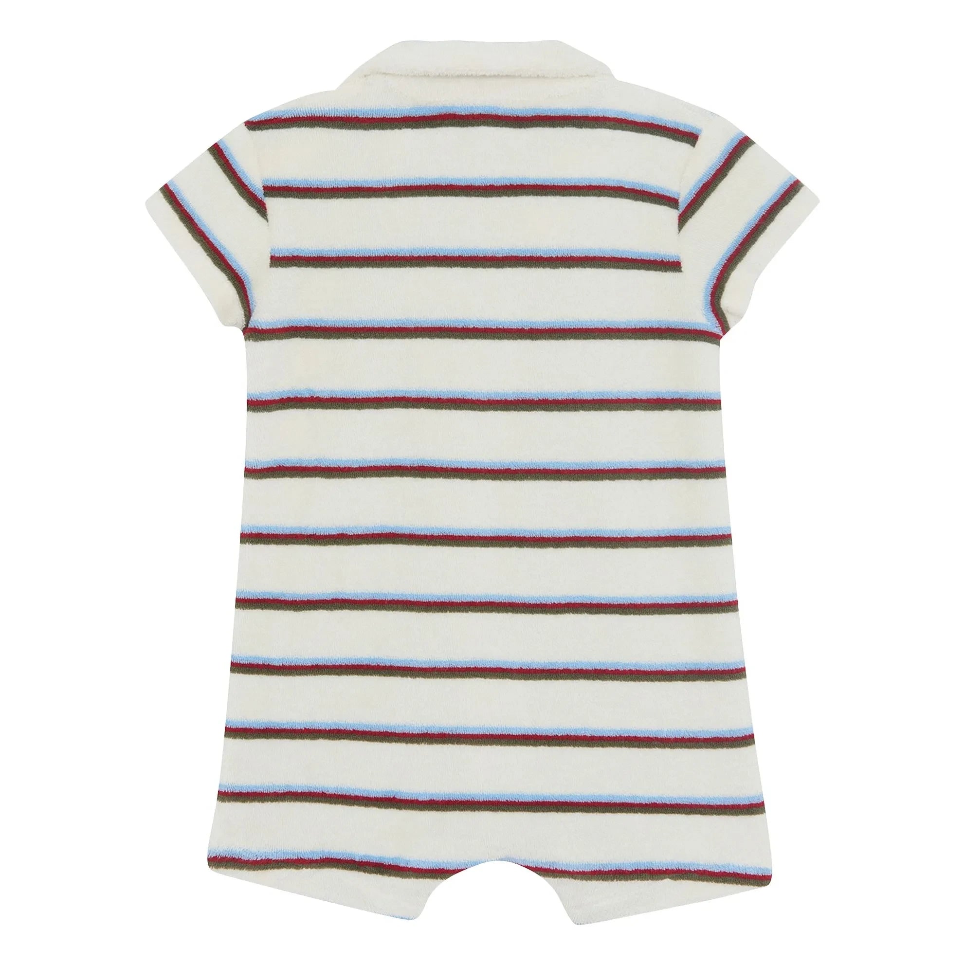 Bonton - Mono-toalla de rayas Lilo | Marfil