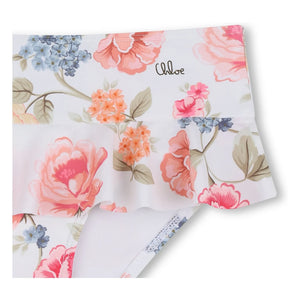 Chloé - Bañador con estampado floral | Blanco