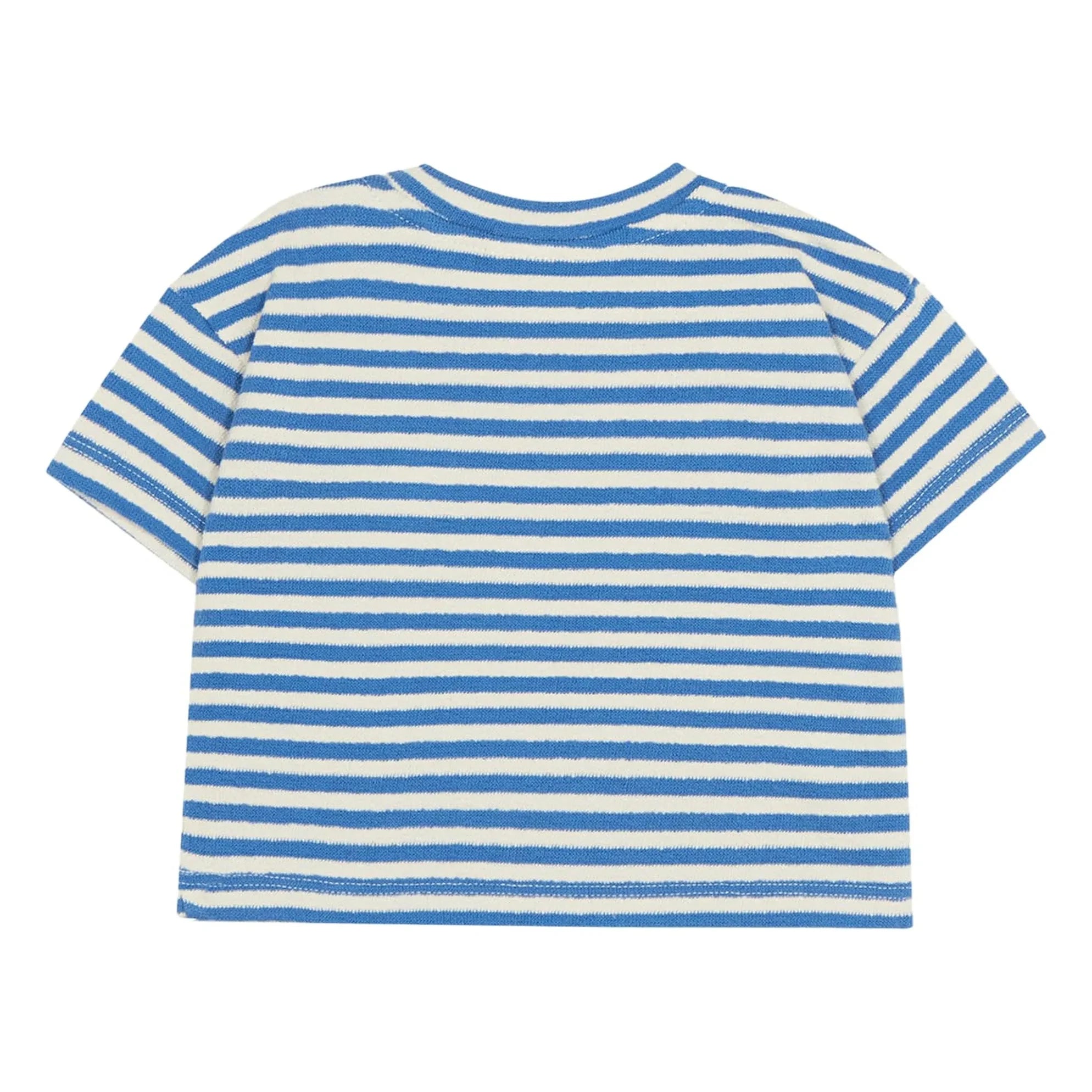 The Campamento - Camiseta oversize de rayas Ladybug | Azul