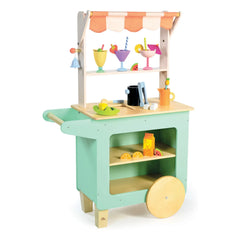 Tender Leaf Toys - Carrito de bebidas