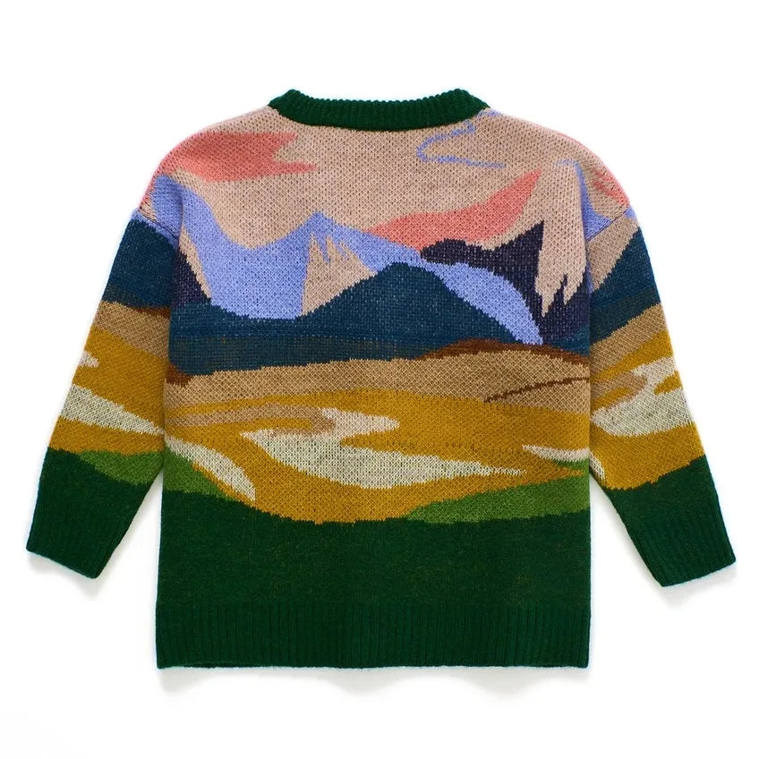 Maison Mangostan - Cárdigan Paisaje | Verde