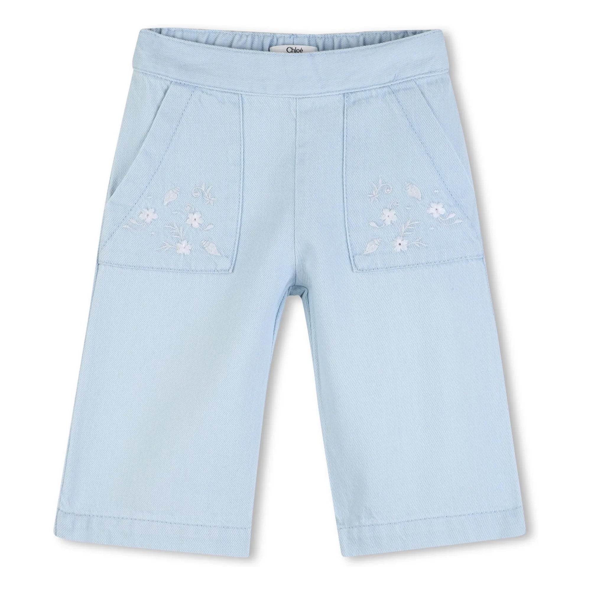 Chloé - Vaqueros bordados | Azul