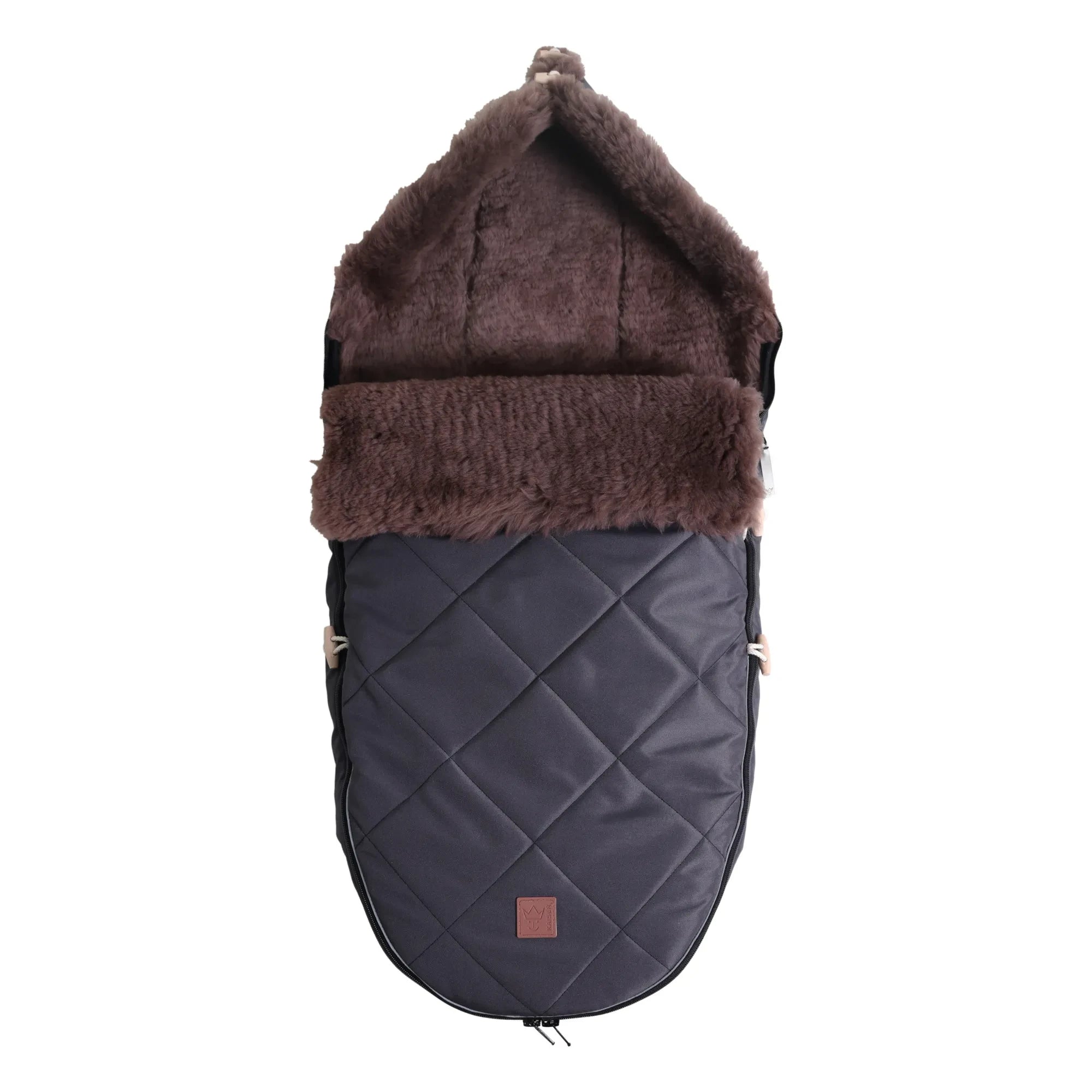 Kaiser - Saco universal de piel de cordero | Gris carbón