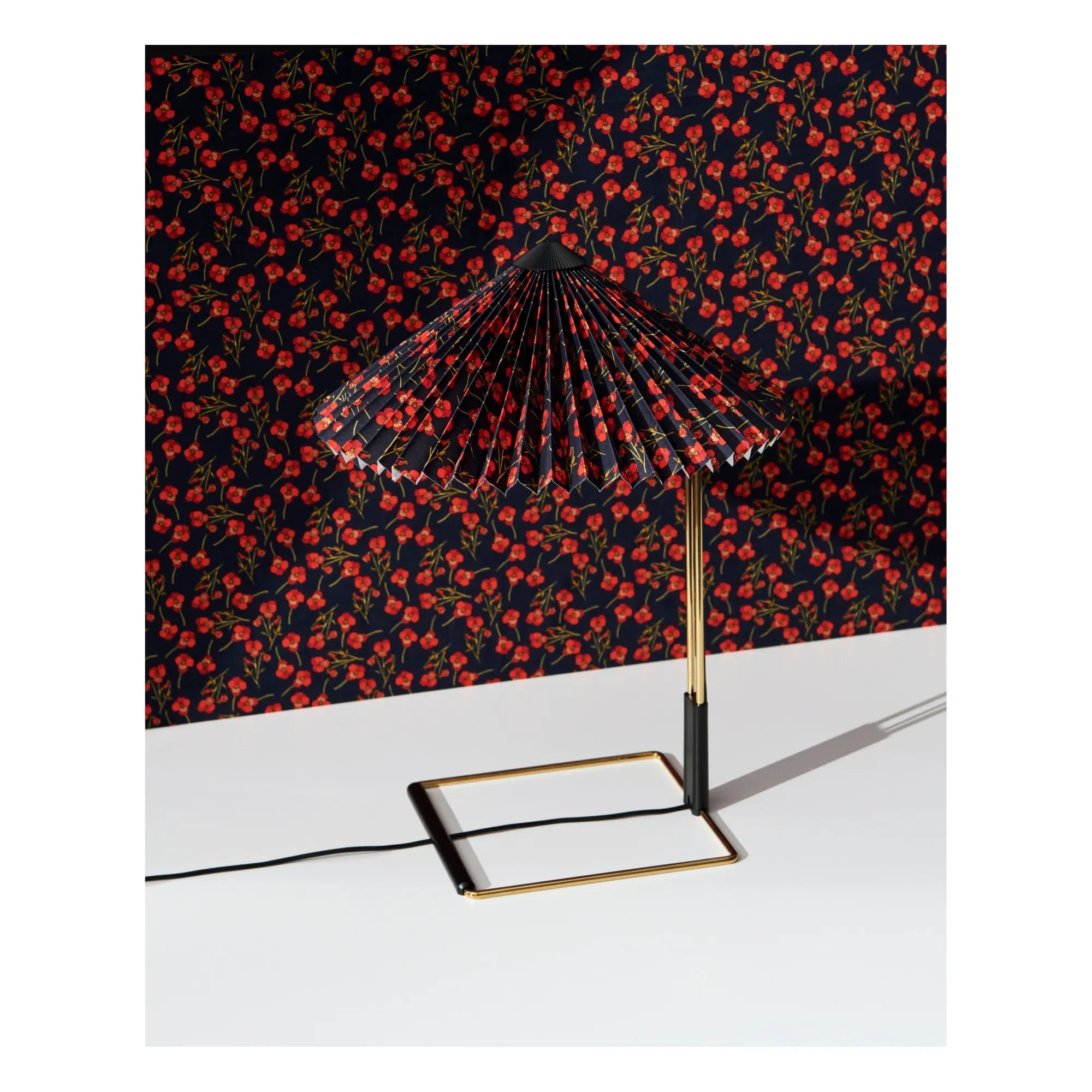 Hay - Lámpara de mesa Matin x Liberty, Inga Sempé | Negra