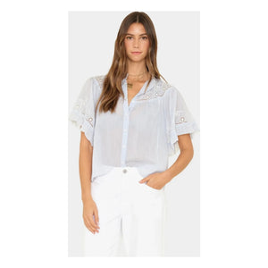 Xirena - Blusa Maé Pamuk | Azul claro