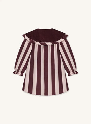 Fliink - Vestido de rayas Dolly | Rosa