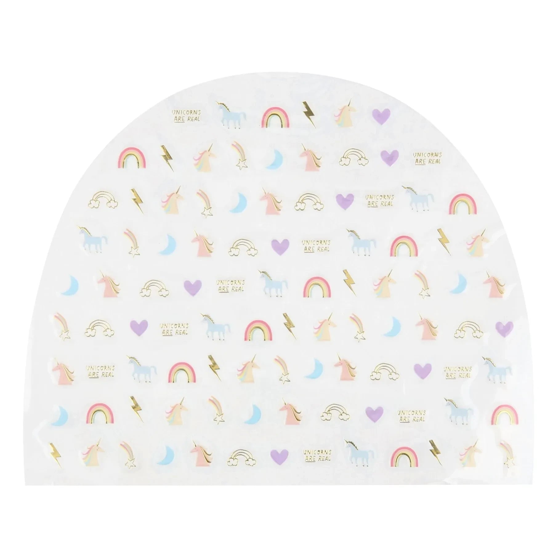 Meri Meri - Pegatinas de uñas arcoíris