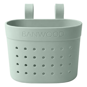 Banwood - Pin & Ride özelleştirilebilir bisiklet sepeti/çekçek | Yeşil