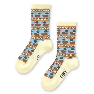 Tinycottons - Calcetines de pato amarillos
