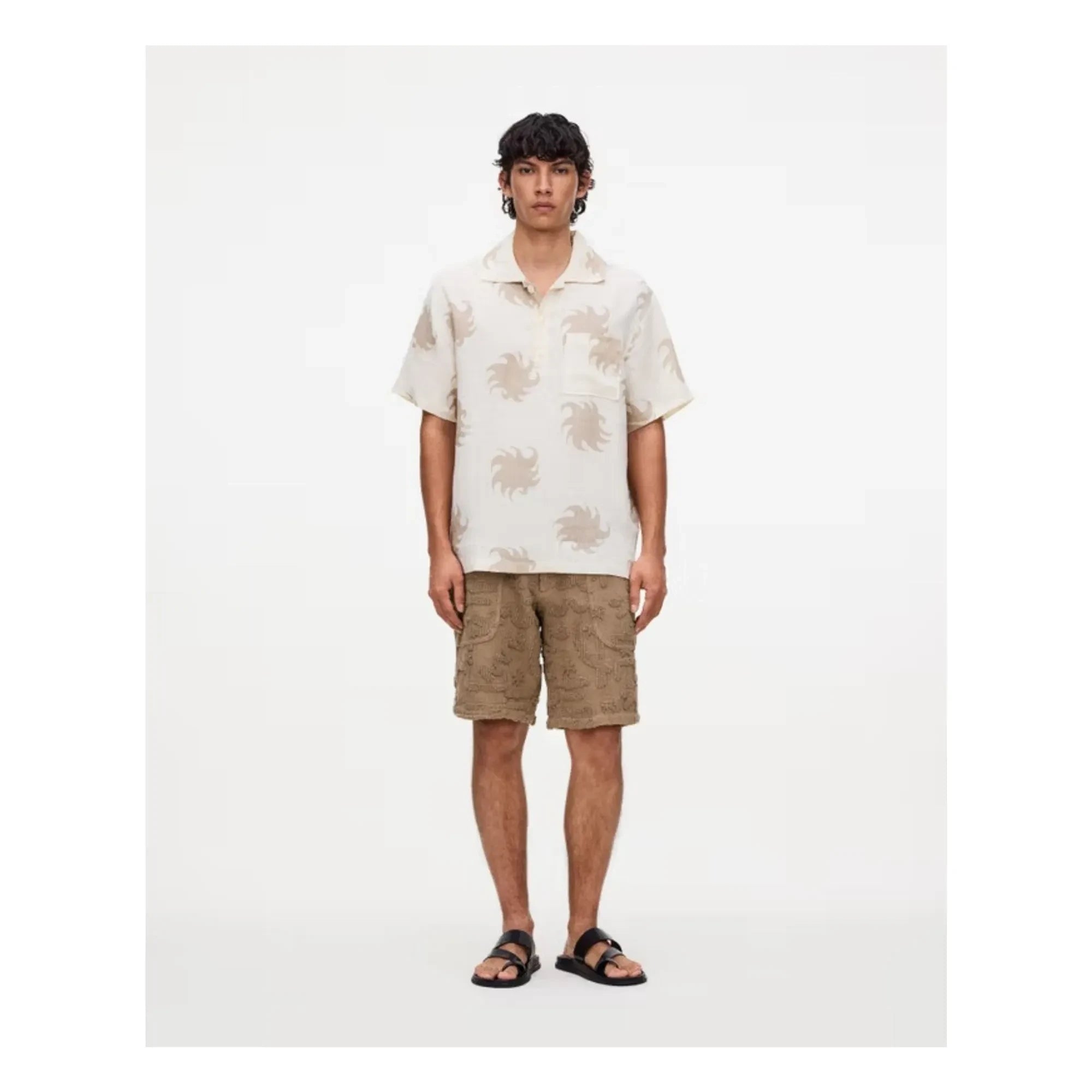 OAS - Camisa de lino Hazel Ember Girona | Beige