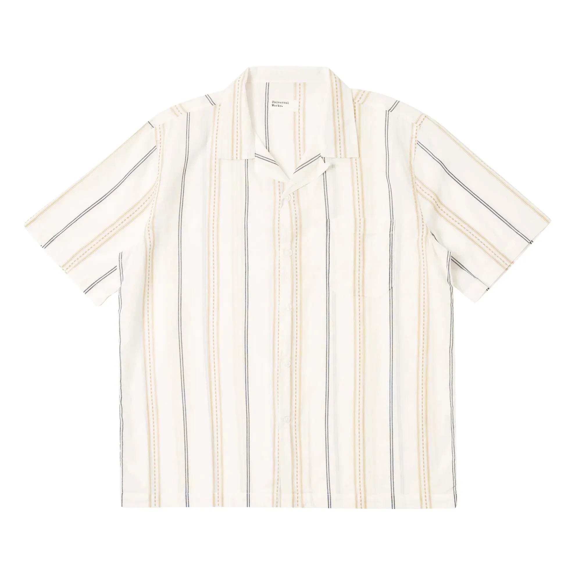 Universal Works - Camisa a rayas Hendrix | Crudo