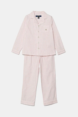Pijama de algodón de dos piezas para niños Polo Ralph Lauren