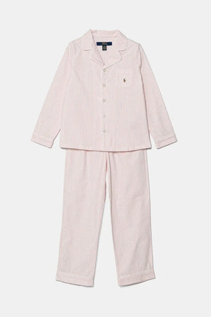 Pijama de algodón de dos piezas para niños Polo Ralph Lauren