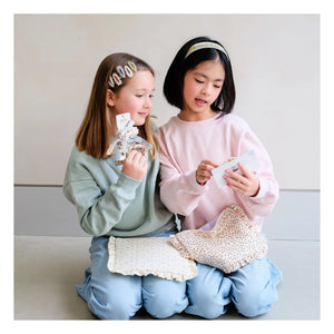 Mimi & Lula - Set de 5 horquillas con flores de primavera | Crudo