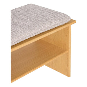 Hübsch - Banco de roble laminado