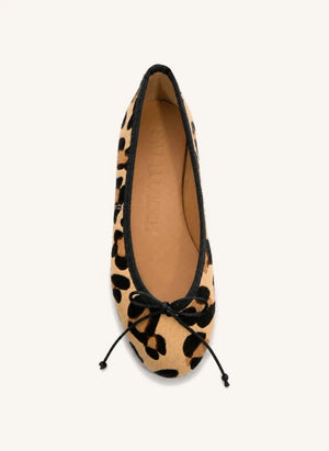Smallable Kid - Zapatos de Ballet Leopardo Evina | Ecru