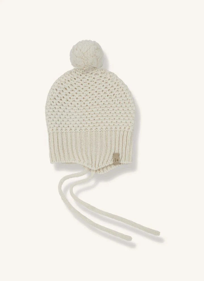 1+ in the family - Ada cap Merinos yün | Ekru
