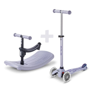 Micro - Scooter LED Rock&Go | Lavanda