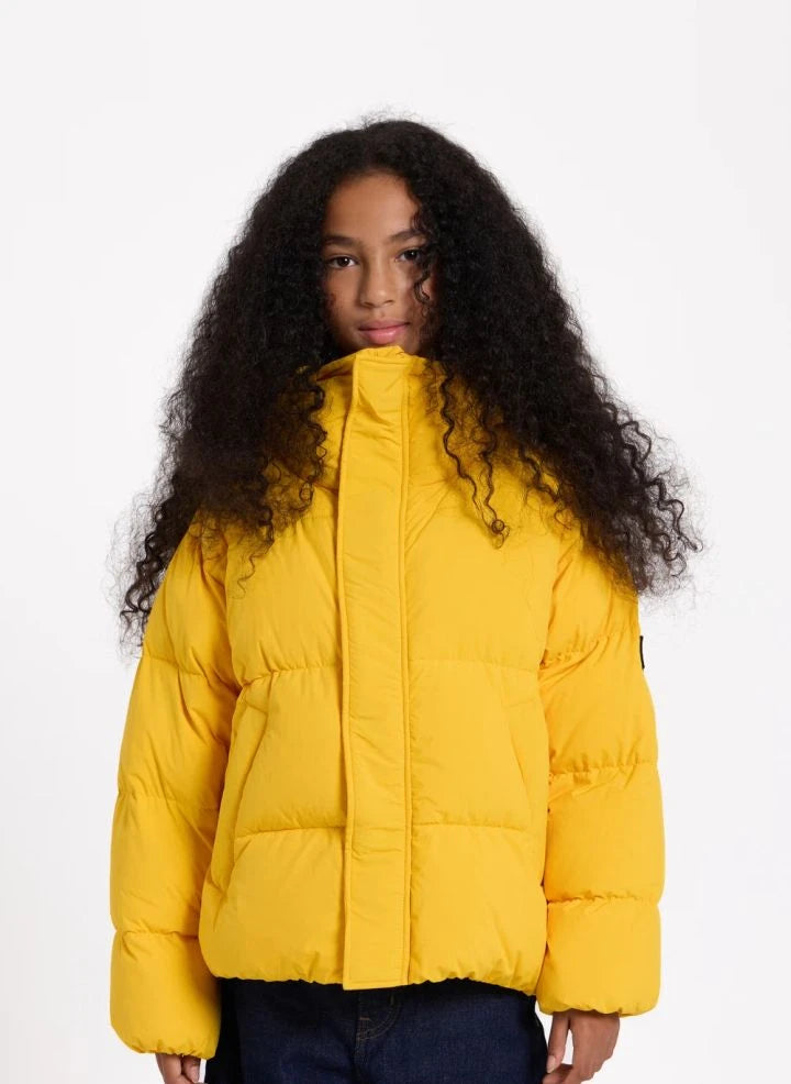 Finger in the nose - Snowfall Chaqueta acolchada rellena | Amarillo
