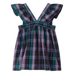 Bonpoint - Blusa de algodón orgánico Elea Carreaux | Morado