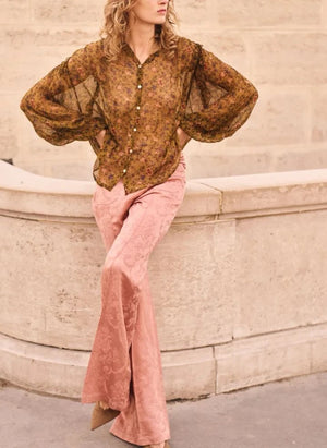 Mes Demoiselles - Blusa Ascent | Mostaza