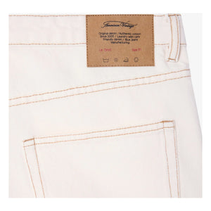 American Vintage - Jean Jozastreet Fibras recicladas | Blanco